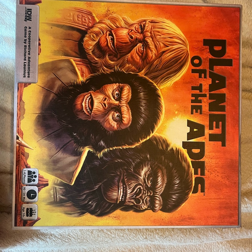 NWOT Planet of the Apes Board Game